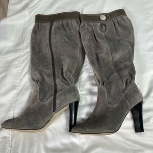 Used MK Michael Kors Harness Boots